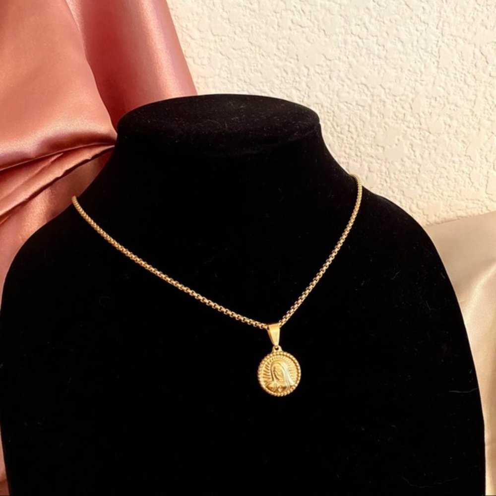 💕Last one Maria Rosary Faith Necklace - Picture 4 of 7
